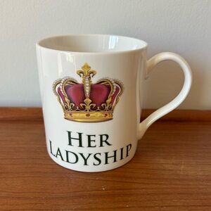Brand New Her Ladyship Mug with Crown Design